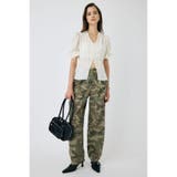 GATHERED SHOULDER ハーフスリーブブラウス | MOUSSY OUTLET | 詳細画像3