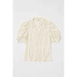 GATHERED SHOULDER ハーフスリーブブラウス | MOUSSY OUTLET | 詳細画像7