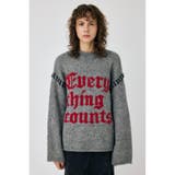 KNITTED WORDS セーター | MOUSSY OUTLET | 詳細画像32
