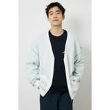 O/WHT1 | スウェットライクZIPカーディガン | RODEO CROWNS WIDE BOWL