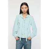 GEORGETTE RUFFLES ブラウス | MOUSSY OUTLET | 詳細画像1 