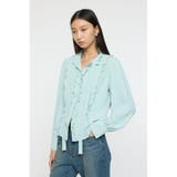 GEORGETTE RUFFLES ブラウス | MOUSSY OUTLET | 詳細画像4 