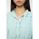GEORGETTE RUFFLES ブラウス | MOUSSY OUTLET | 詳細画像8 