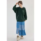 スウェットライクジャガードロゴフーディー | RODEO CROWNS WIDE BOWL | 詳細画像18 