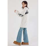 シャギーロゴニットワンピース | RODEO CROWNS WIDE BOWL | 詳細画像2 