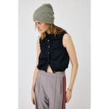 GATHER SLEEVELESS シャツ | MOUSSY OUTLET | 詳細画像16 