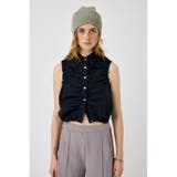 GATHER SLEEVELESS シャツ | MOUSSY OUTLET | 詳細画像17 