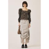 AGING DENIM BUSTIER ブラウス | MOUSSY OUTLET | 詳細画像2 
