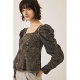 AGING DENIM BUSTIER ブラウス | MOUSSY OUTLET | 詳細画像5 