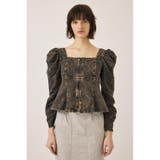 AGING DENIM BUSTIER ブラウス | MOUSSY OUTLET | 詳細画像6 