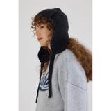 BLK | イヤーフラップニットキャップ | RODEO CROWNS WIDE BOWL