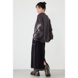 スウェットライクサイドステッチニットスカート | RODEO CROWNS WIDE BOWL | 詳細画像5 