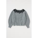 LACE TRIMMED V NECK セーター | MOUSSY OUTLET | 詳細画像23 