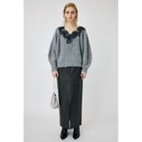 LACE TRIMMED V NECK セーター | MOUSSY OUTLET | 詳細画像20 