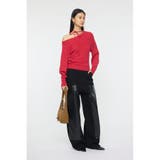 ONE SHOULDER ニットトップス | MOUSSY OUTLET | 詳細画像29