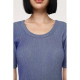 BI COLOR RIB CUT ショートワンピース | SLY OUTLET | 詳細画像18
