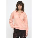 L/ORG1 | HALF ZIP SWEAT POLO プルオーバー | MOUSSY OUTLET