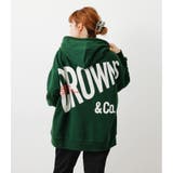 D/GRN3 | LOUD LOGOビッグフーディー | RODEO CROWNS WIDE BOWL