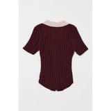 ZIP UP RIB KNIT H/S シャツ | MOUSSY OUTLET | 詳細画像15
