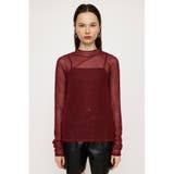 ASYMMETRY MESH L／S トップス | SLY OUTLET | 詳細画像13 