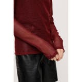 ASYMMETRY MESH L／S トップス | SLY OUTLET | 詳細画像17 