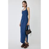 BLU | HALTER STRAP デニムドレス | MOUSSY OUTLET