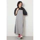 GRY | W/Rサイドラインジャンパースカート | RODEO CROWNS WIDE BOWL