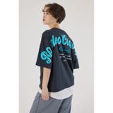 フェイクレイヤードスクリプトロゴ Tシャツ | RODEO CROWNS WIDE BOWL | 詳細画像8 