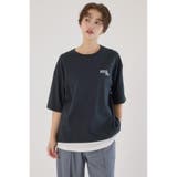 フェイクレイヤードスクリプトロゴ Tシャツ | RODEO CROWNS WIDE BOWL | 詳細画像12 