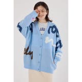 D/SAX3 | LETTER LOGOニットカーディガン | RODEO CROWNS WIDE BOWL