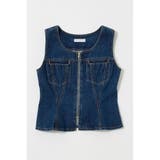 WAIST FIT デニムベスト | MOUSSY OUTLET | 詳細画像5