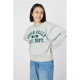 配色ステッチカレッジニットトップス | RODEO CROWNS WIDE BOWL | 詳細画像17 