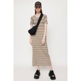 ROUND N/C BORDER ロングワンピース | SLY OUTLET | 詳細画像6