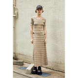 ROUND N/C BORDER ロングワンピース | SLY OUTLET | 詳細画像10