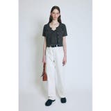 BOUCLE TWEED ハーフスリーブカーディガン | MOUSSY OUTLET | 詳細画像23