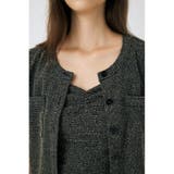 BOUCLE TWEED ハーフスリーブカーディガン | MOUSSY OUTLET | 詳細画像14