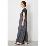 Thickness DENIMギャザーサロペット | RODEO CROWNS WIDE BOWL | 詳細画像1 