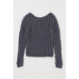 SHEER SHAGGY ロングスリーブニット | MOUSSY OUTLET | 詳細画像16