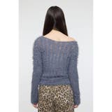 SHEER SHAGGY ロングスリーブニット | MOUSSY OUTLET | 詳細画像11