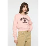 PNK | MOUSSY F/LEATHER PATCH プルオーバー | MOUSSY OUTLET