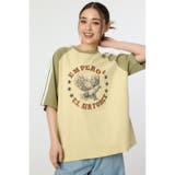 柄KHA5 | VariousラグランラインTシャツ | RODEO CROWNS WIDE BOWL