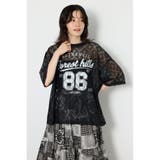 BLK | アソートレースTシャツ | RODEO CROWNS WIDE BOWL