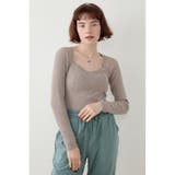 CUP IN KNIT トップス | SLY OUTLET | 詳細画像7