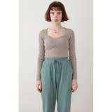 BEG | CUP IN KNIT トップス | SLY OUTLET