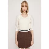 IVOY3 | KNIT COMBI TUCK PUFF トップス | SLY OUTLET