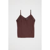 BRN | サテンキャミソール リサイクルポリエステル×レーヨン素材 | MOUSSY OUTLET