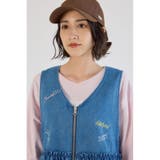 embroideryフロントジップベスト | RODEO CROWNS WIDE BOWL | 詳細画像22