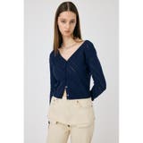 EYELET ニットカーディガン | MOUSSY OUTLET | 詳細画像23