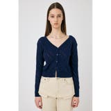 EYELET ニットカーディガン | MOUSSY OUTLET | 詳細画像24