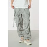 GRY | シャインカーゴパンツ | RODEO CROWNS WIDE BOWL